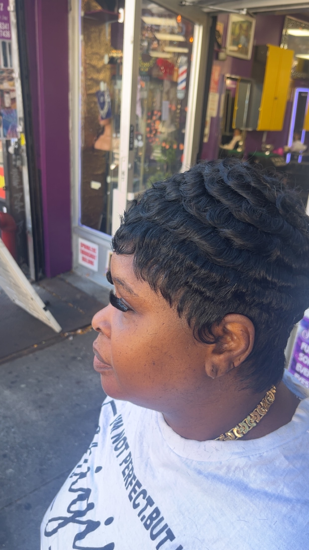 Pixie cut